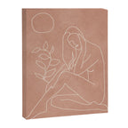 Engraved Nude Line I Canvas Print Gallery Image 6