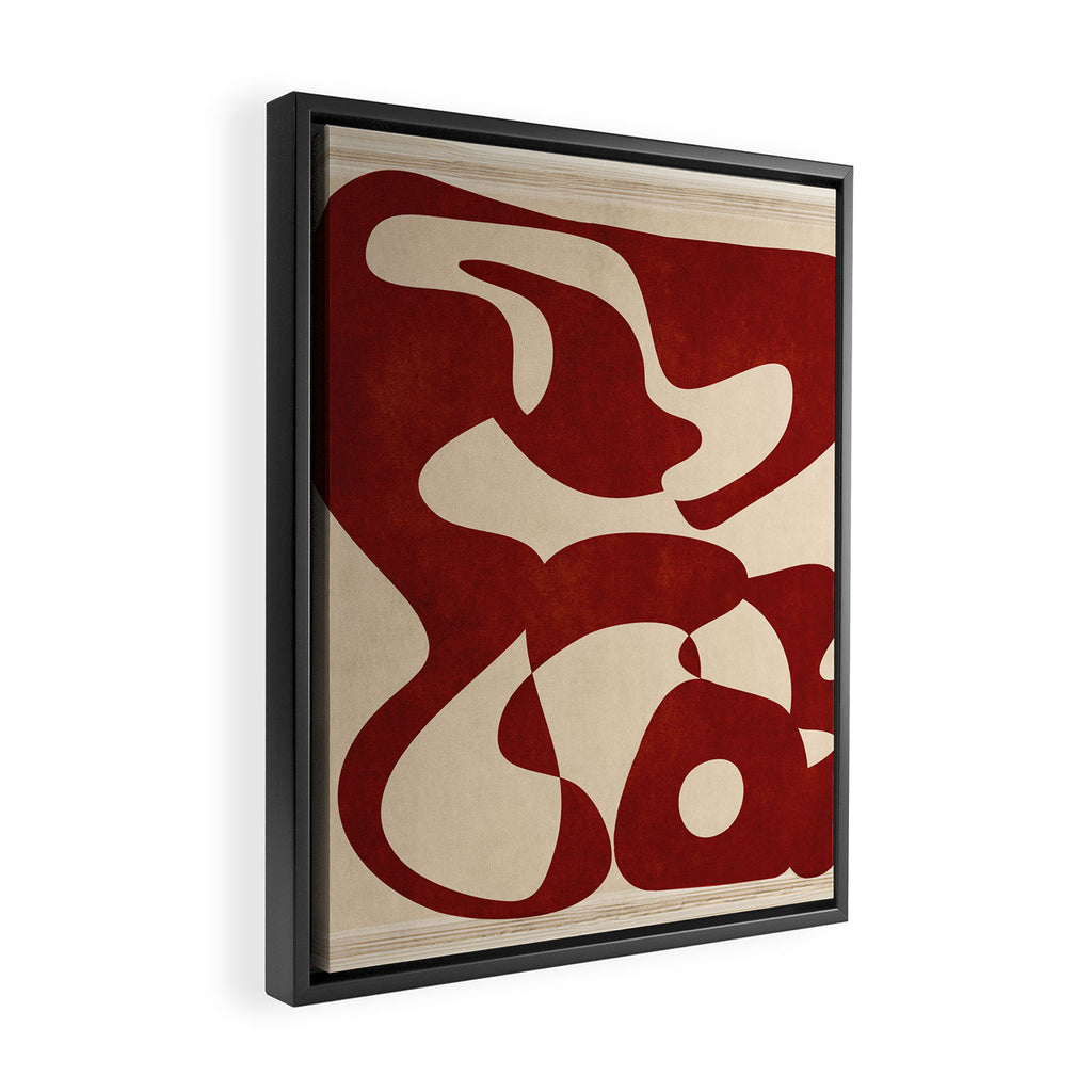 Etheric Abstraction 8 Framed Canvas Print Gallery Image 2