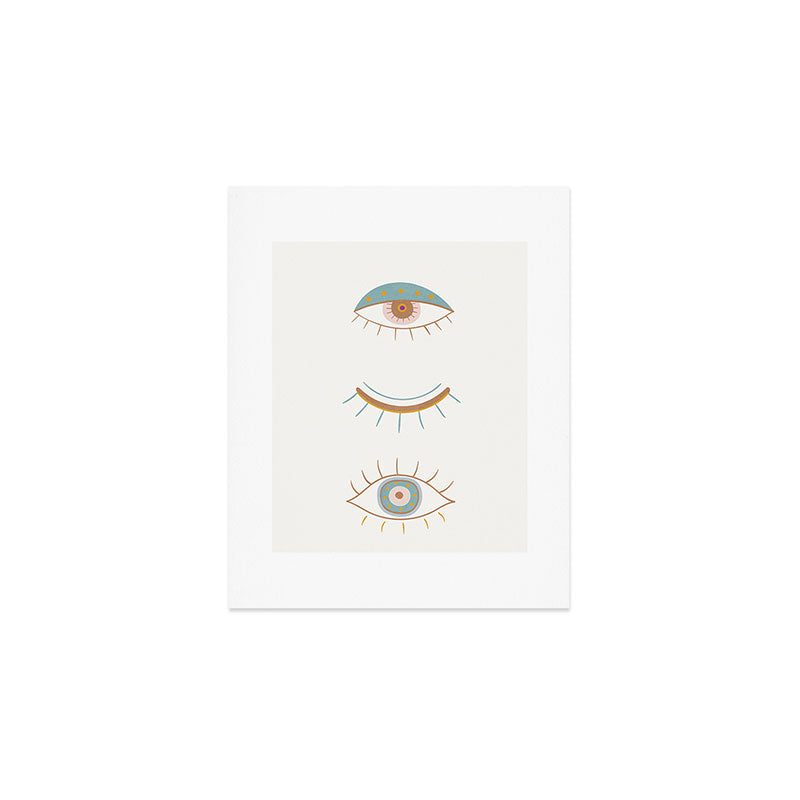Evil Eyes II Art Print Gallery Image 1