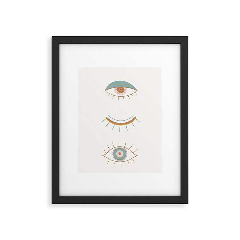 Evil Eyes II Framed Art Print Gallery Image 5