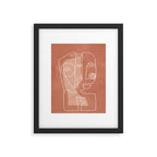 Faces 01 Framed Art Print Gallery Image 5