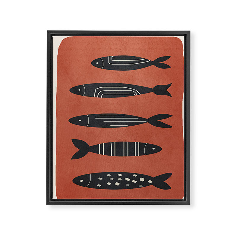 Fishes 05 Framed Canvas Print Gallery Image 8