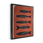 Fishes 05 Framed Canvas Print Gallery Image 2