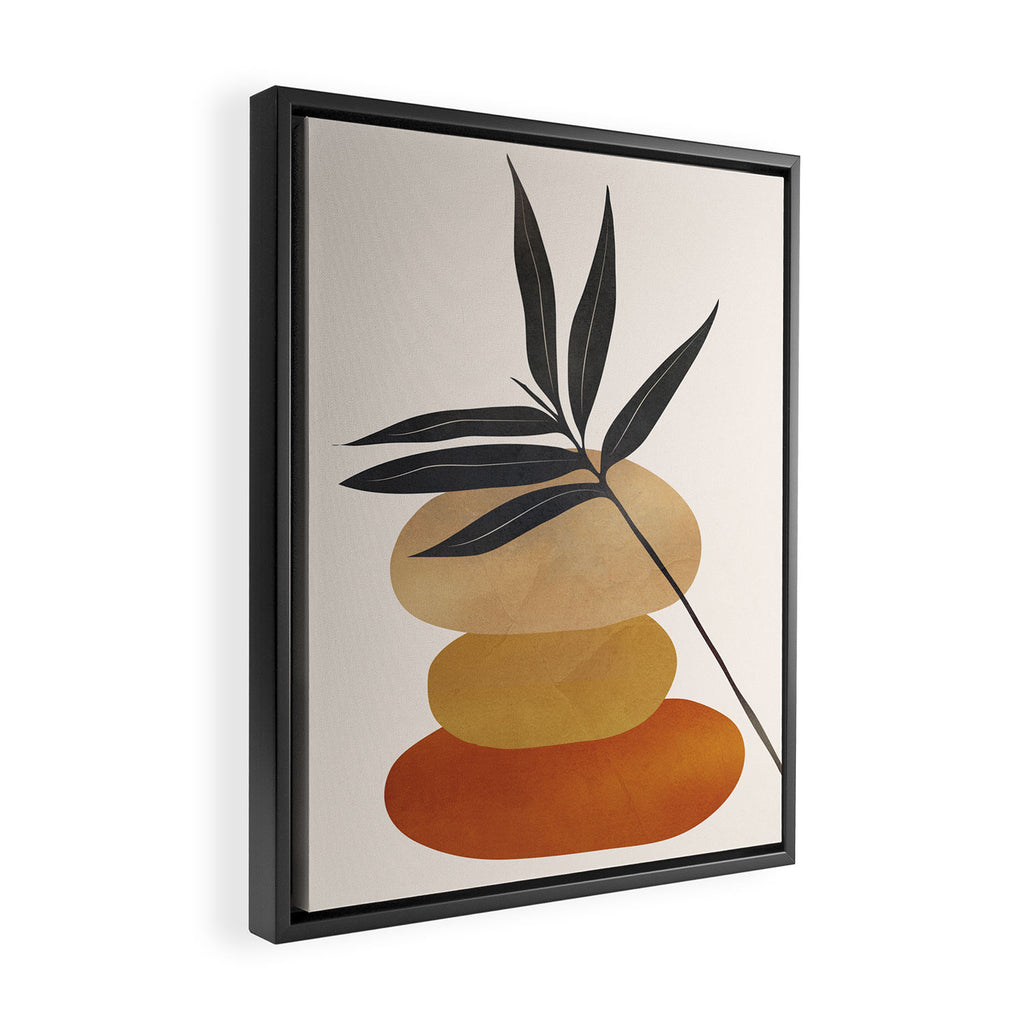 Flow of Balance 1 Framed Canvas Print Gallery Image 2