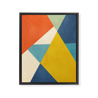 Flow of Geometry 1 Framed Canvas Print Gallery Image 8