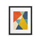 Flow of Geometry 1 Framed Art Print Gallery Image 6