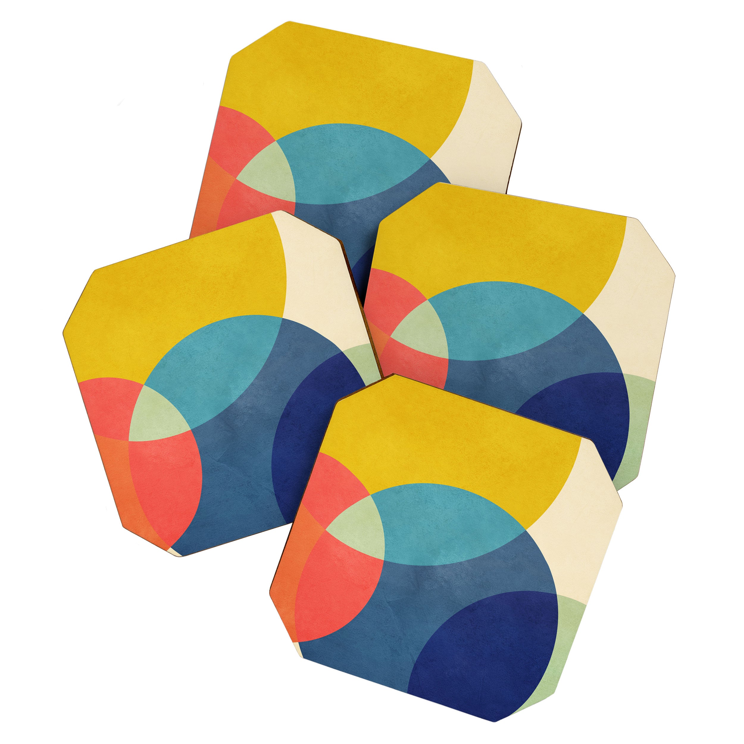 Flow of Geometry 2 Coaster Gallery Image 1