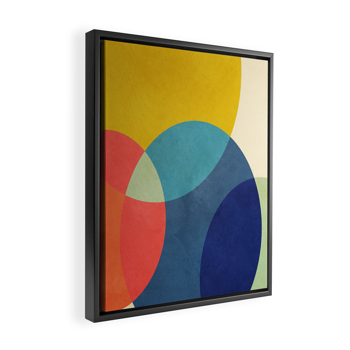 Flow of Geometry 2 Framed Canvas Print Gallery Image 2