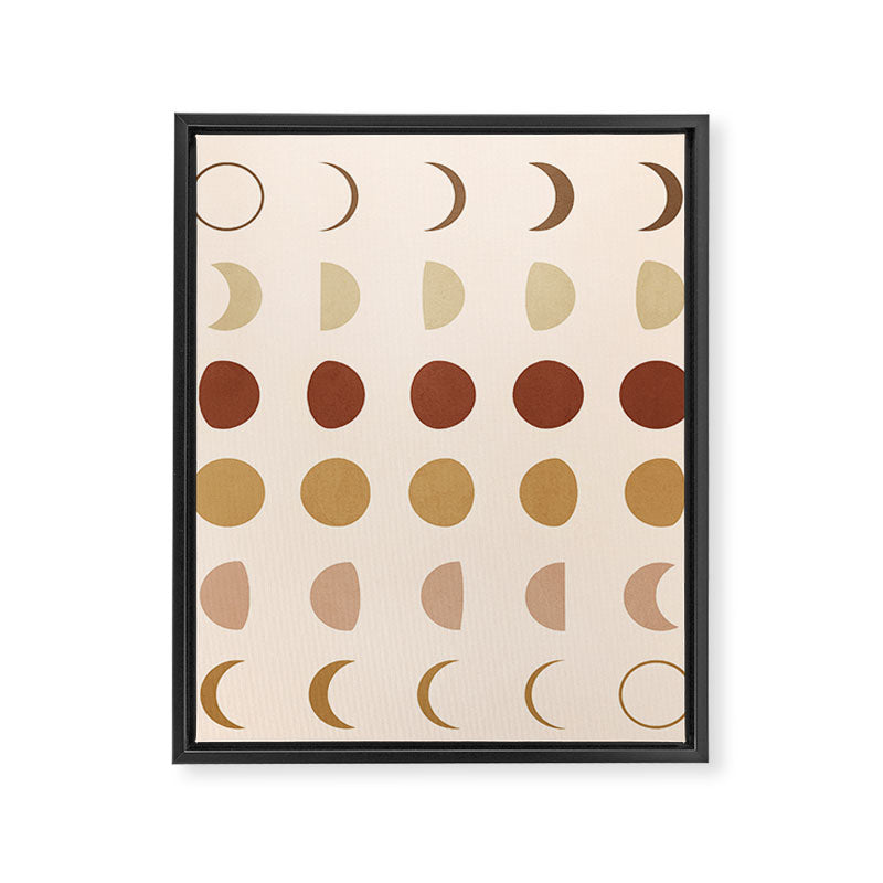 Flow of the Phases Framed Canvas Print Gallery Image 6