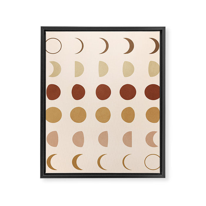 Flow of the Phases Framed Canvas Print Gallery Image 1