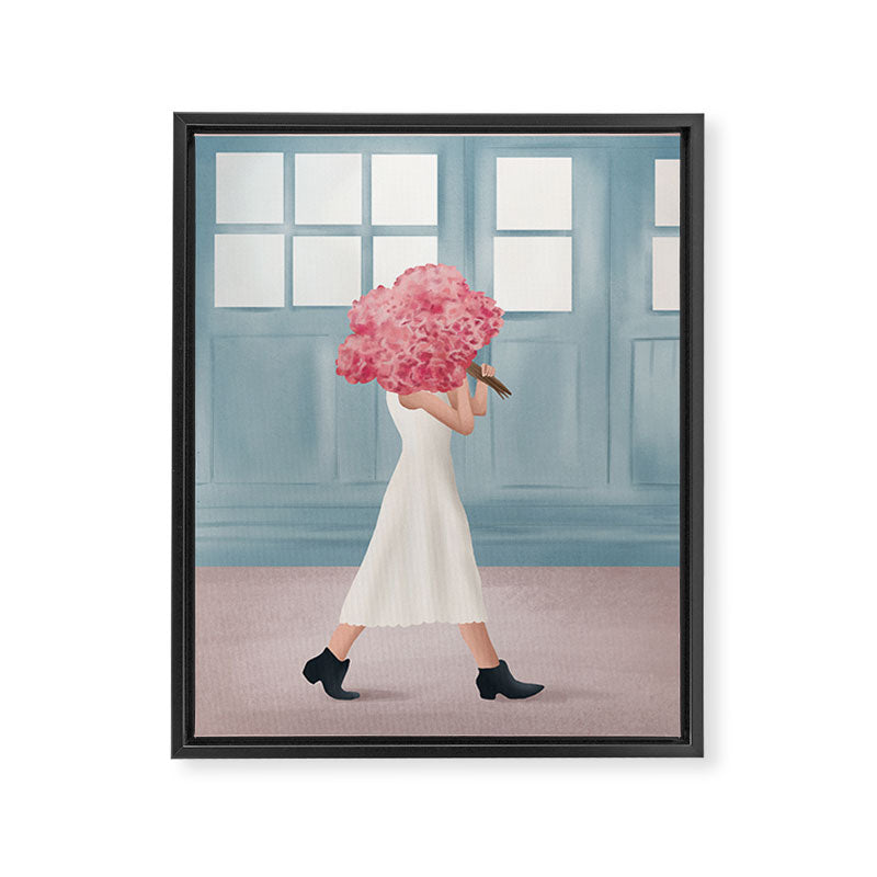 Flowers for You Framed Canvas Print Gallery Image 6