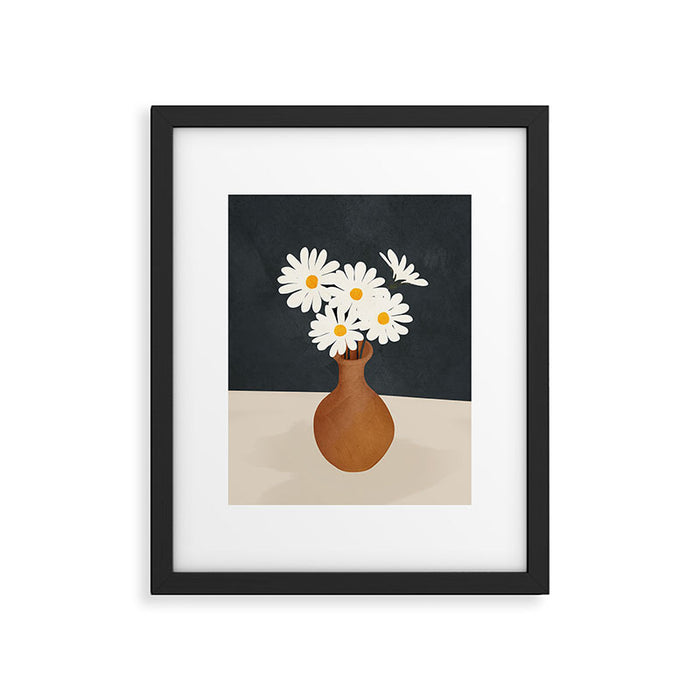 Flowers in a Vase 02 Framed Art Print Gallery Image 1