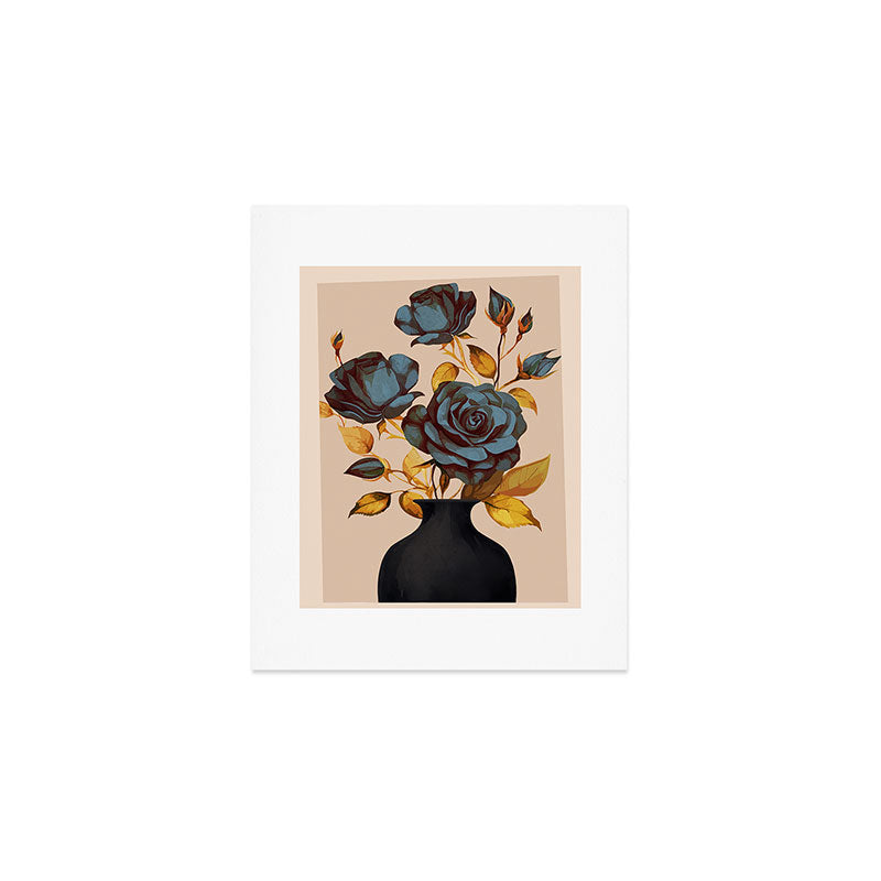 Flowers In Vase 4  Art Print Gallery Image 1
