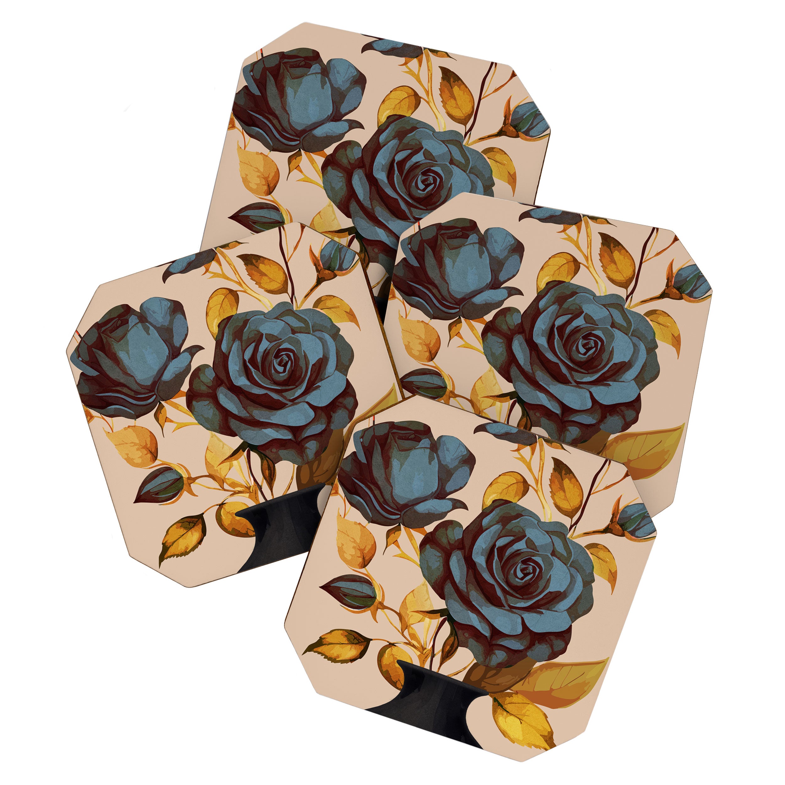 Flowers In Vase 4  Coaster Gallery Image 1