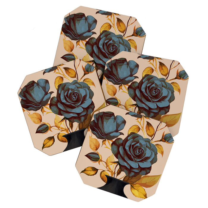Flowers In Vase 4  Coaster Gallery Image 1