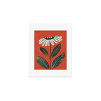 Folk Daisy Botanical Art Art Print Gallery Image 1