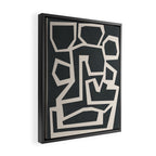 Fragmented Paths 1 Framed Canvas Print Gallery Image 2