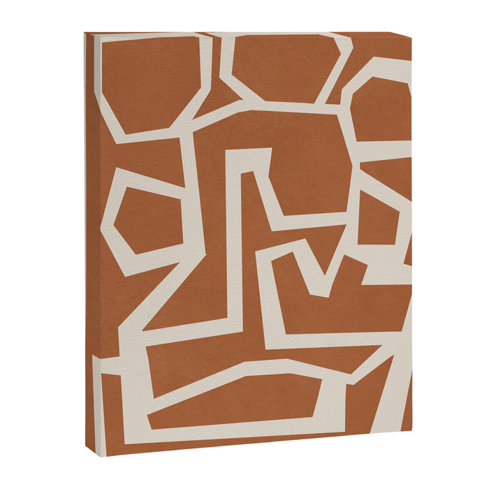 Fragmented Paths 7 Canvas Print Gallery Image 1