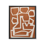 Fragmented Paths 7 Framed Canvas Print Gallery Image 6