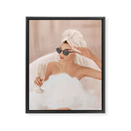 Friday Evening Framed Canvas Print Gallery Image 6