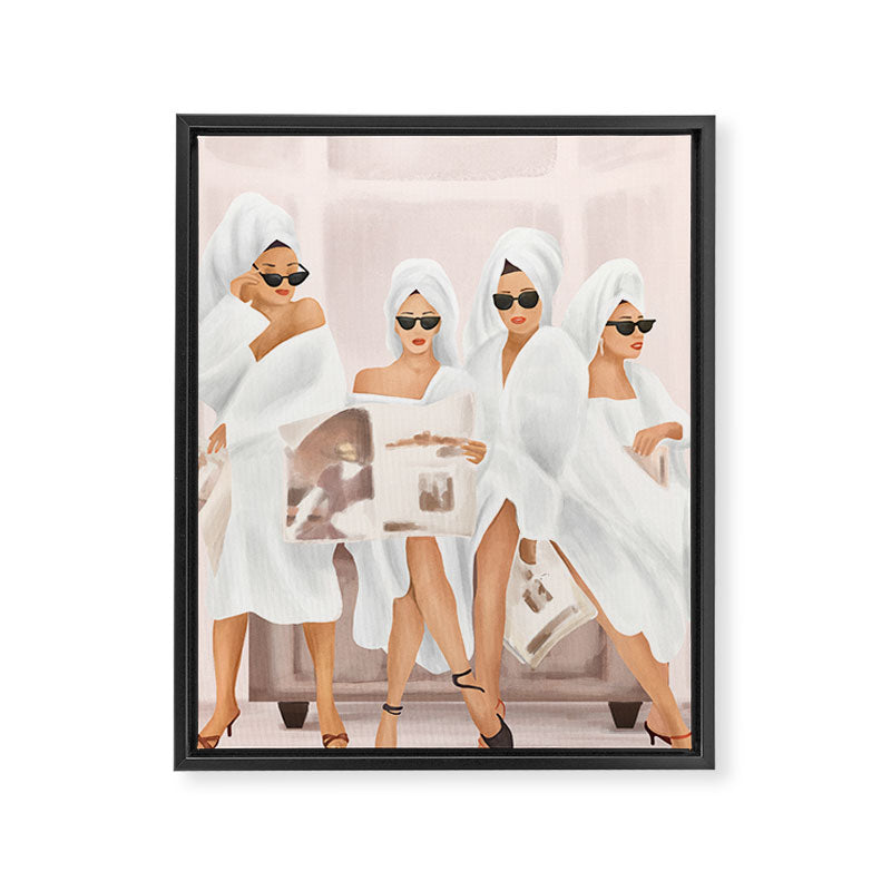 Friends Framed Canvas Print Gallery Image 8