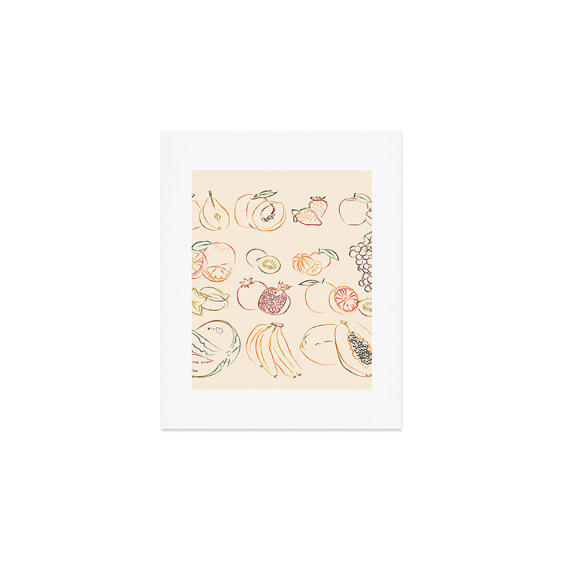Fruits Art Print Gallery Image 1