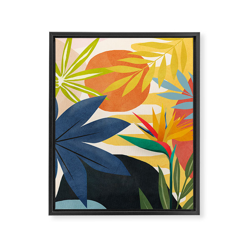 Garden in the Sunshine 7 Framed Canvas Print Gallery Image 8
