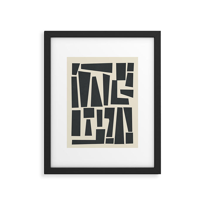 Geometrical Play 1 Framed Art Print Gallery Image 1