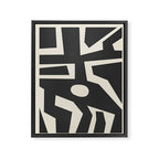 Geometrical Play 10 Framed Canvas Print Gallery Image 6