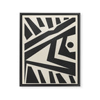 Geometrical Play 11 Framed Canvas Print Gallery Image 6