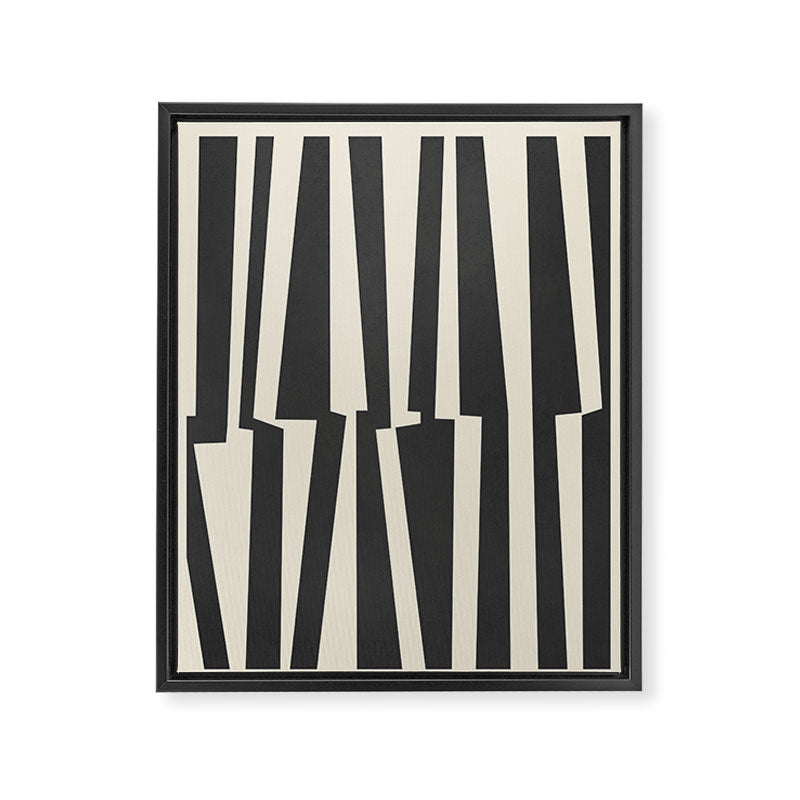 Geometrical Play 5 Framed Canvas Print Gallery Image 6