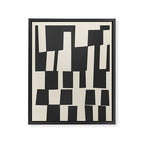 Geometrical Play 6 Framed Canvas Print Gallery Image 8
