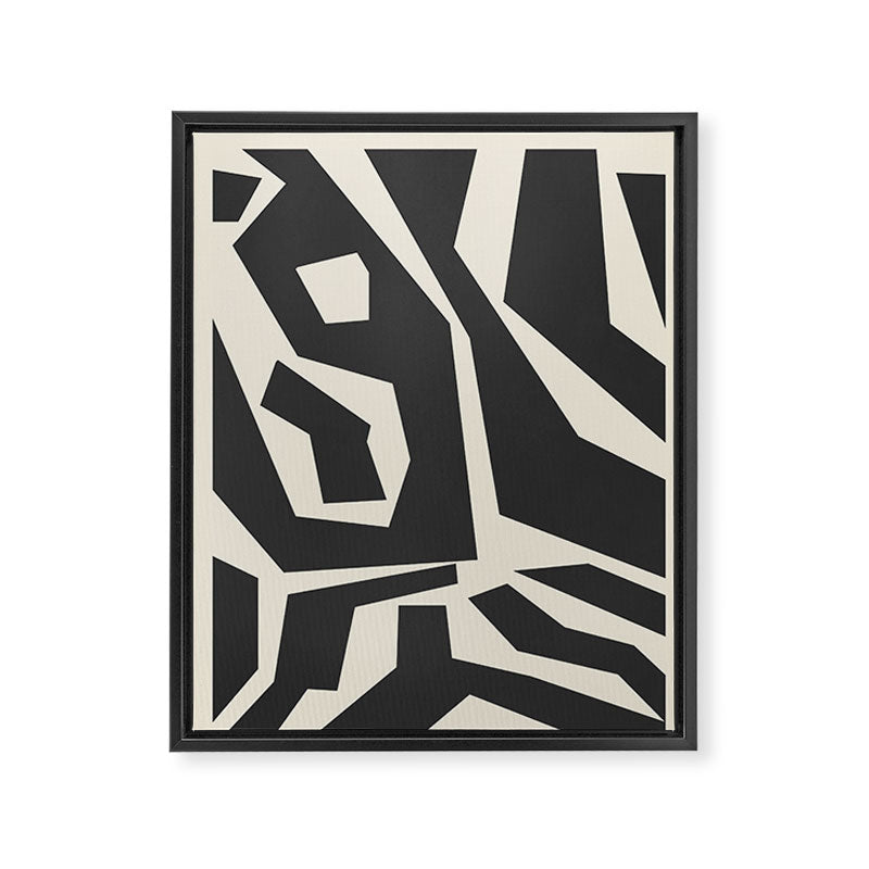 Geometrical Play 7 Framed Canvas Print Gallery Image 6