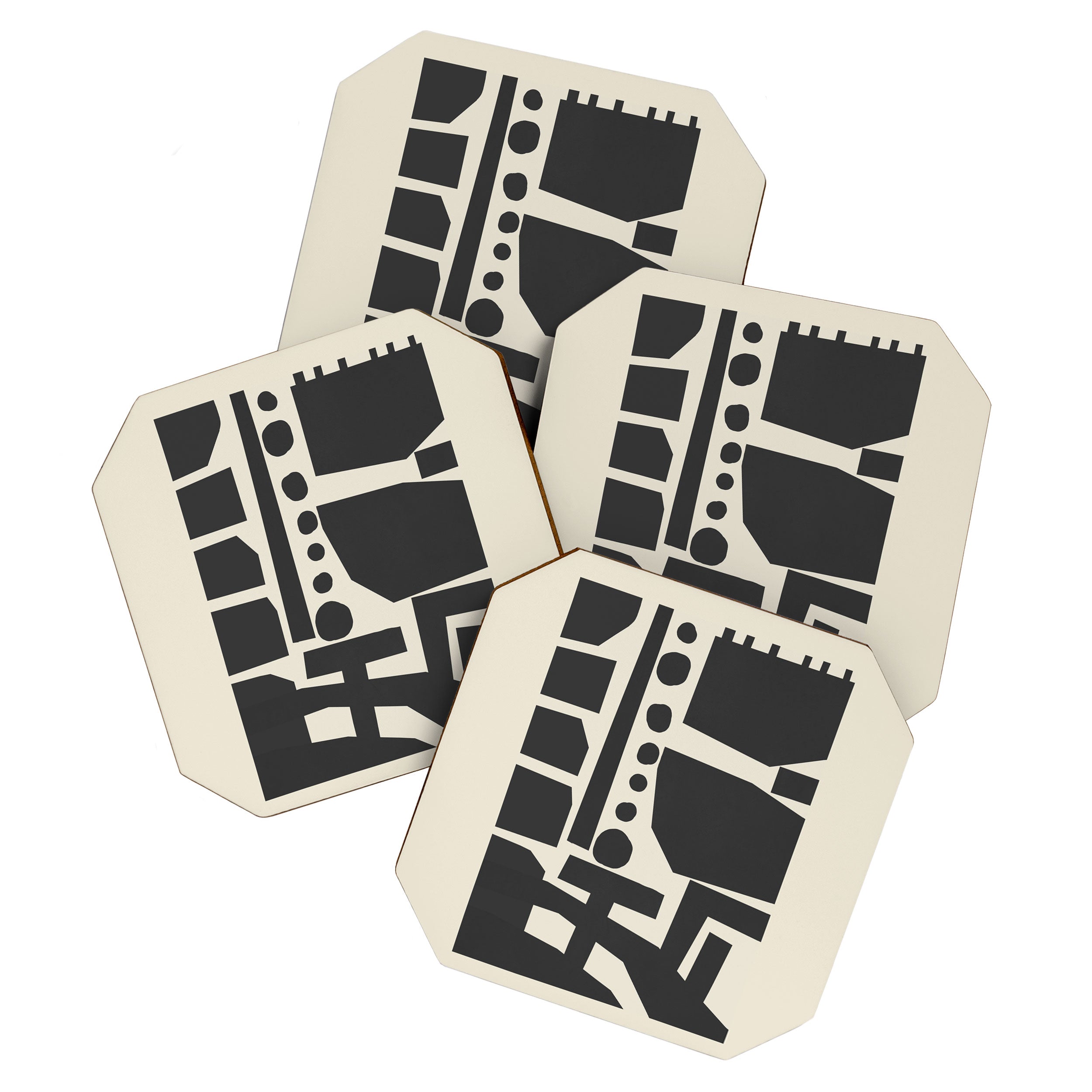 Geometrical Play 8 Coaster Gallery Image 1