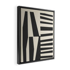 Geometrical Play 9 Framed Canvas Print Gallery Image 2