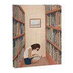 Getting Lost in a Book Canvas Print Gallery Image 6