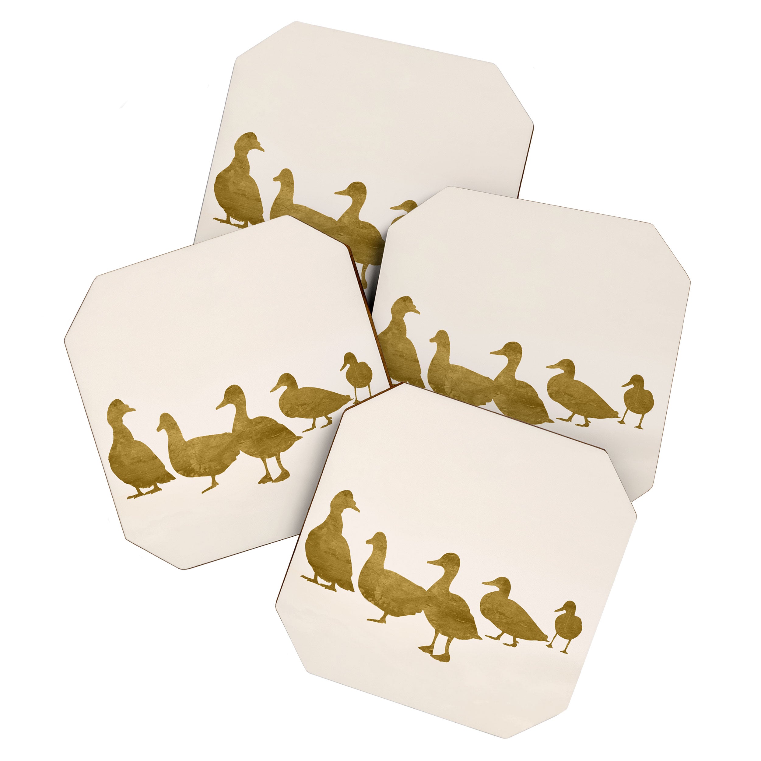 Golden Ducks Coaster Gallery Image 1