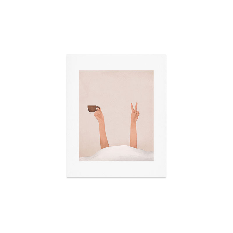 Good Peaceful Morning Art Print Gallery Image 1