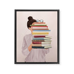 Good Read 01 Framed Canvas Print Gallery Image 6