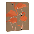 Graceful Flamingos 2 Canvas Print Gallery Image 8
