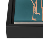 Graceful Flamingos 3 Framed Canvas Print Gallery Image 3