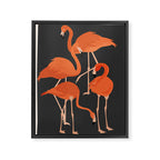 Graceful Flamingos 4 Framed Canvas Print Gallery Image 6