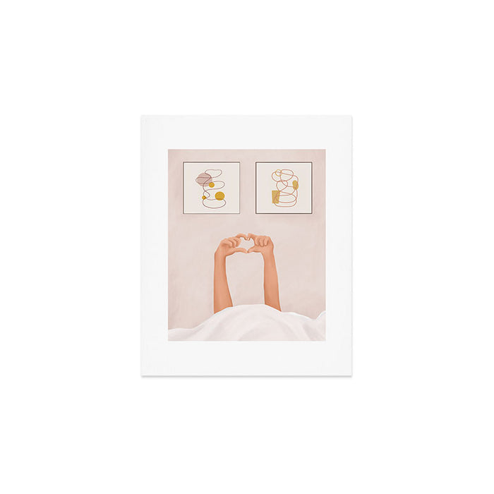 Hand Heart Art Print Gallery Image 1