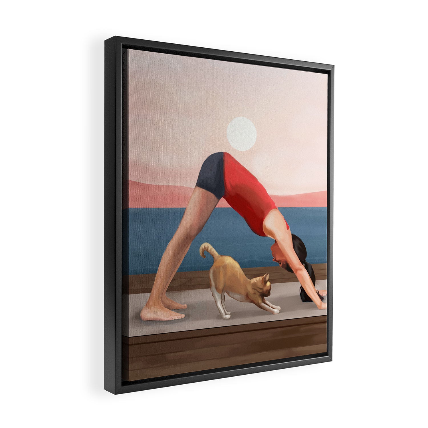 Harmony at Dawn Framed Canvas Print Gallery Image 2