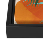 Leaf Design 02 Framed Canvas Print Gallery Image 3