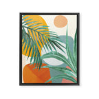 Leaf Design 02 Framed Canvas Print Gallery Image 6