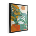 Leaf Design 02 Framed Canvas Print Gallery Image 2