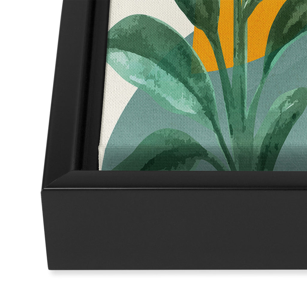 Leaf Design 03 Framed Canvas Print Gallery Image 3