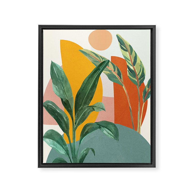 Leaf Design 03 Framed Canvas Print Gallery Image 6