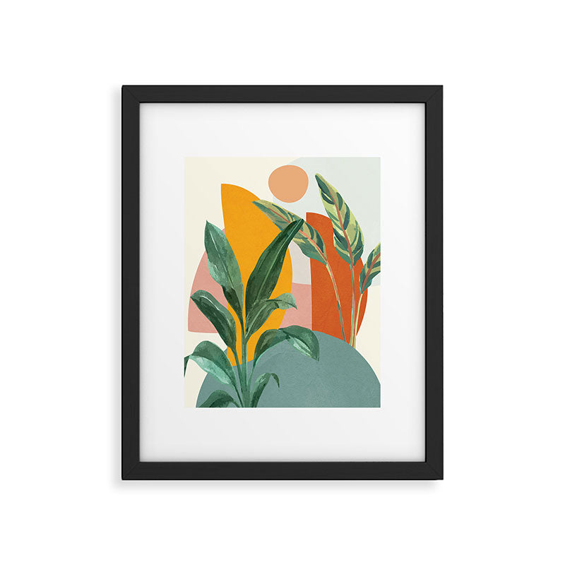 Leaf Design 03 Framed Art Print Gallery Image 5